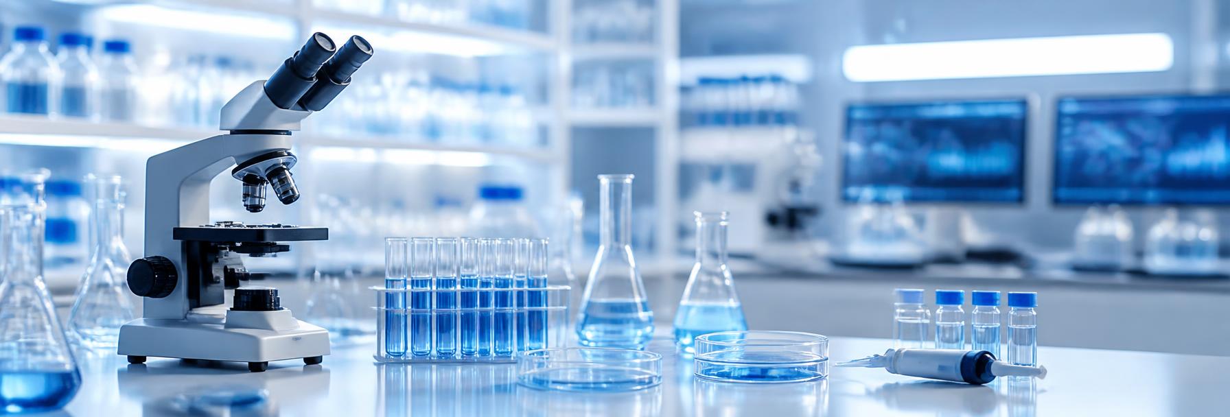 Scientific professional working in a laboratory